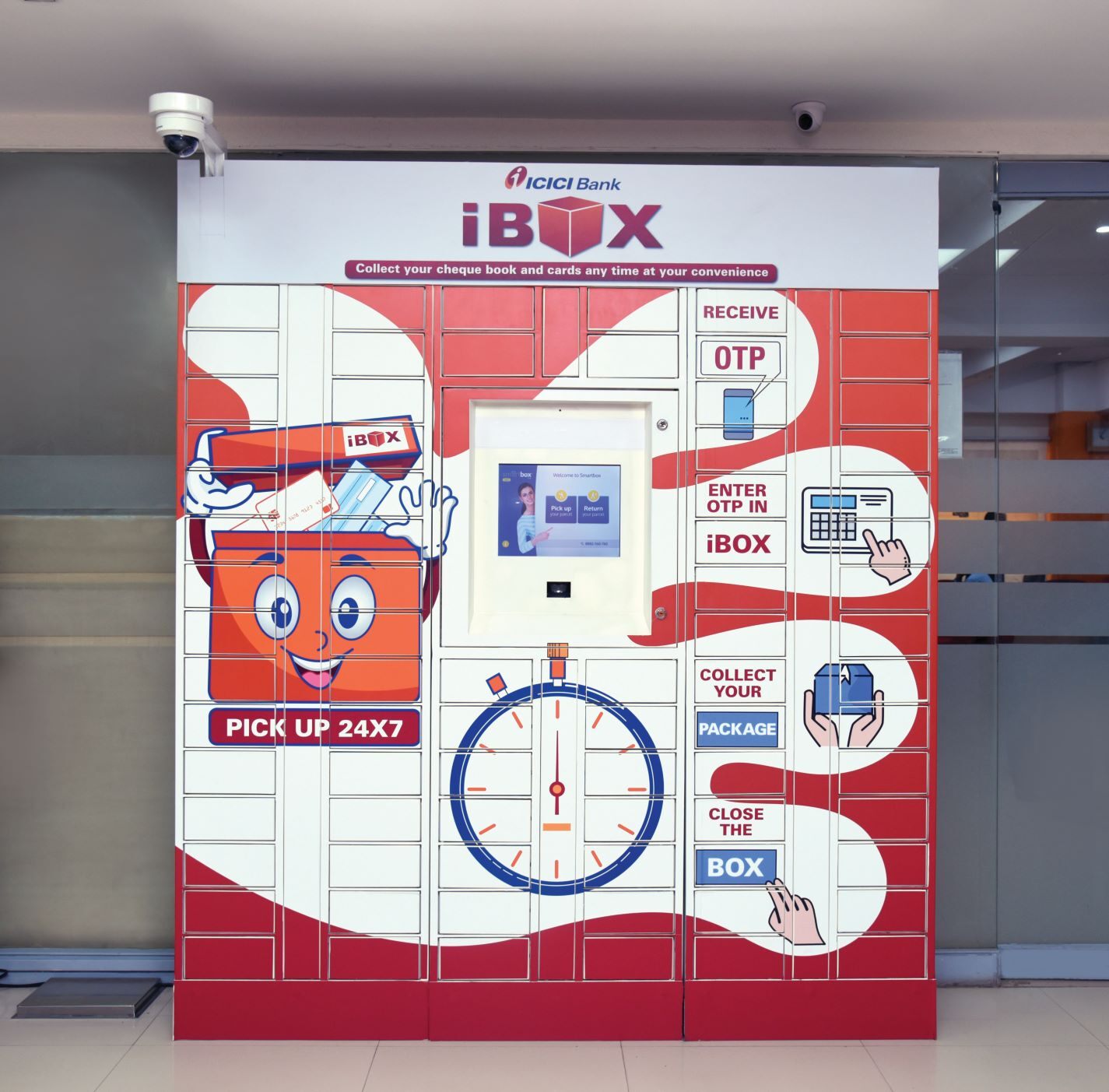 ICICI बैंक की आईबॉक्स सुविधा, 24 घंटे ले सकेंगे चेकबुक, डेबिट और क्रेडिट कार्ड  